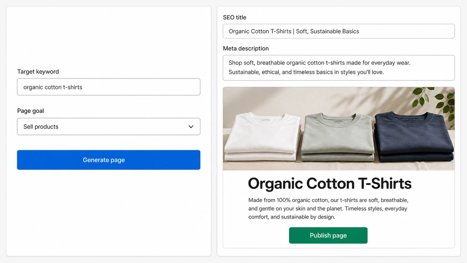SEO Page Generator
